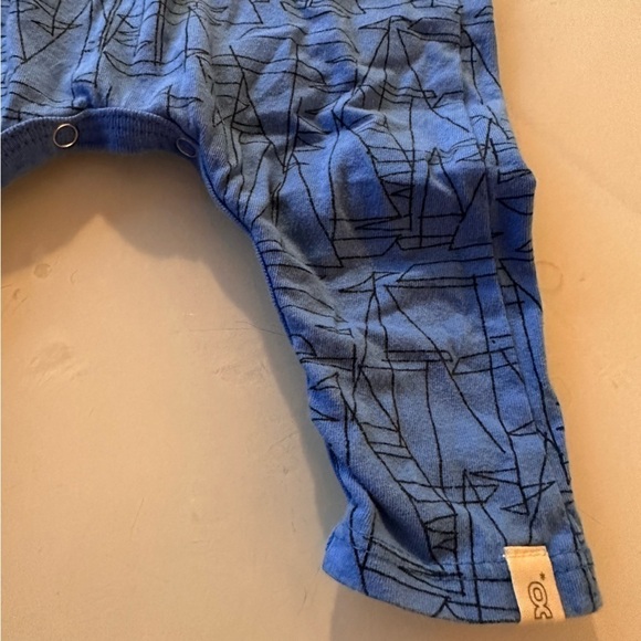 Go Gently Baby Romper | Blue | 3-6m - Picture 8 of 8